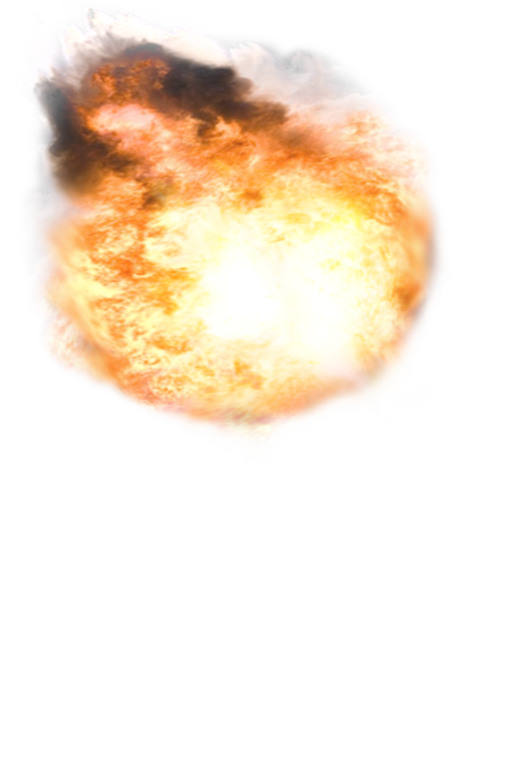 red muzzle flash png